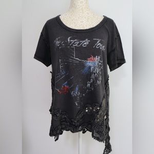 Free People Band Tee Inspired Top